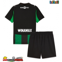 Camisa de Futebol RC Lens Equipamento Secundário Infantil 2025-26 Manga Curta (+ Calças curtas)
